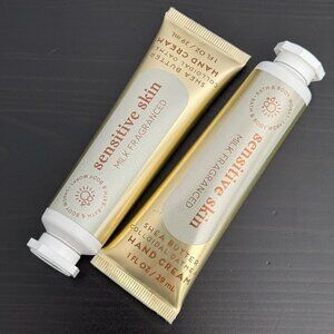 Bath & Body Works Sensitive Skin Milk Fragranced Hand Cream (Set of 2)